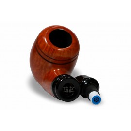 Cachimbo Bertoldi Maestro Briar Âmbar 9mm Peça Única